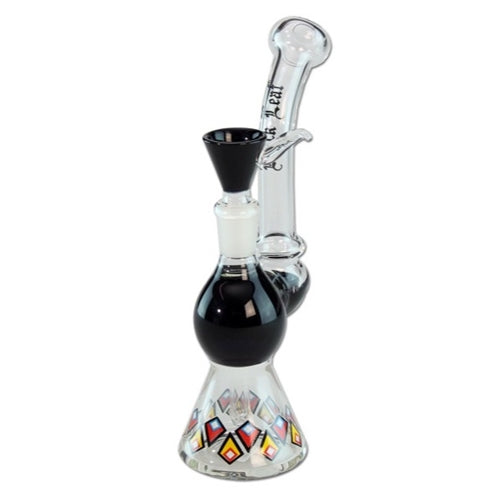 Black Leaf Diamond Diffuser- Black Near Dark