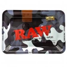 Raw Camo Rolling Tray- Mini Cig Corp