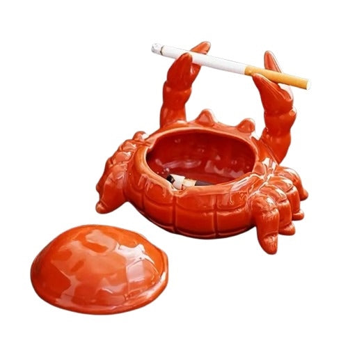 Ceramic Crab Ashtray Temu