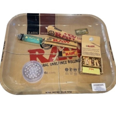 Raw Rolling Tray Pack Med High on Chapel