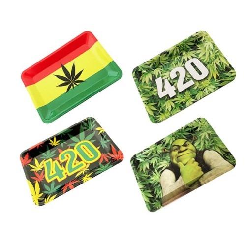 420/Rasta/Shrek Rolling Tray Down Under Wholesalers