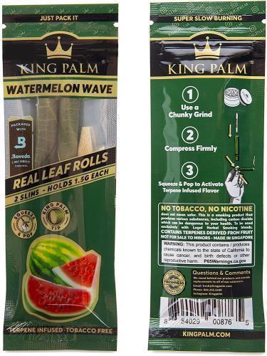 King Palm Leaf Rolls- Watermelon Slim