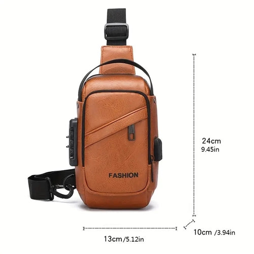 Lockable Waterproof Bag- Tan (Sml)