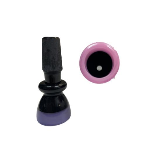 Glass Cone 14mm- Black Base HF Glass