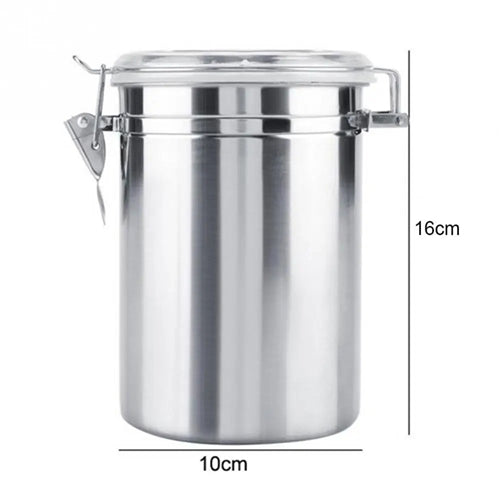 Stainless Steel Airtight Container- 16x10cm