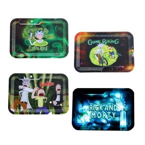 Rick & Morty LED Rolling Tray Down Under Wholesalers