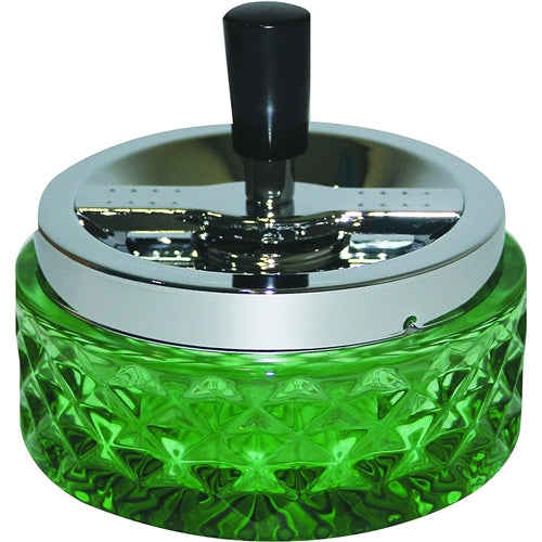 Spinning Glass Ashtray JD Suppliers