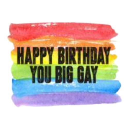 Big Gay Card William Valentine