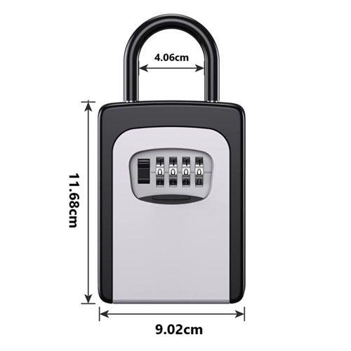 Storage Code Padlock- 11.38x9.02cm